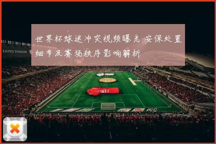世界杯球迷冲突视频曝光 安保处置细节及赛场秩序影响解析